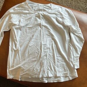 Lululemon Emerald long sleeve shirt, women’s, 10, white